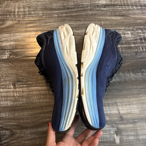 Hoka One One Men Bondi 8 Blue Outer Space Running Shoe 1123202 OSAA Size 13D main image 8